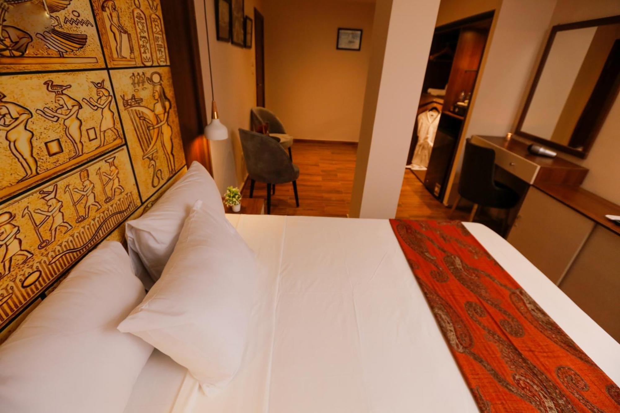 Steps In Pyramids View Hotel Kafrat al Jabal Ngoại thất bức ảnh