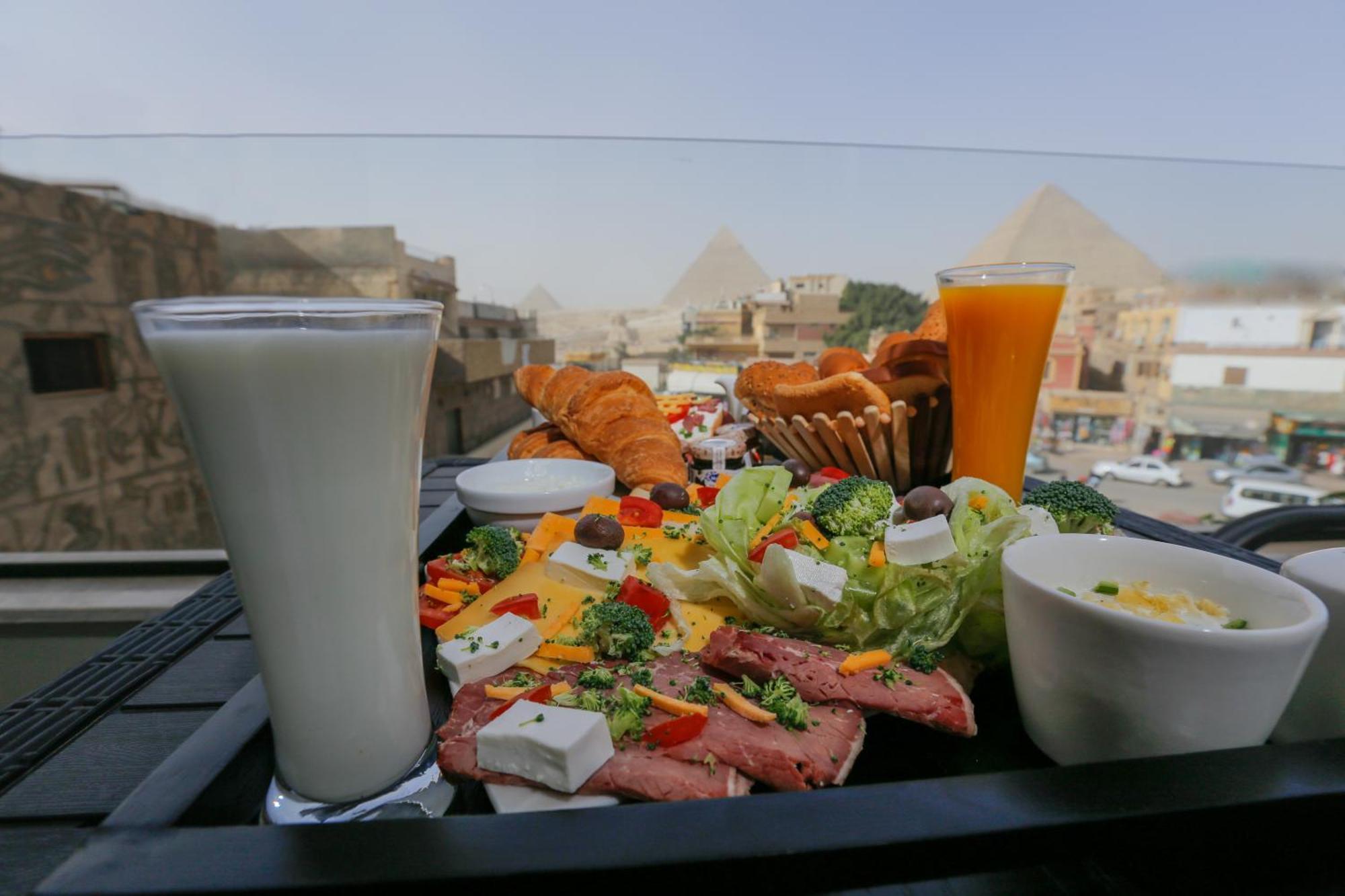 Steps In Pyramids View Hotel Kafrat al Jabal Ngoại thất bức ảnh