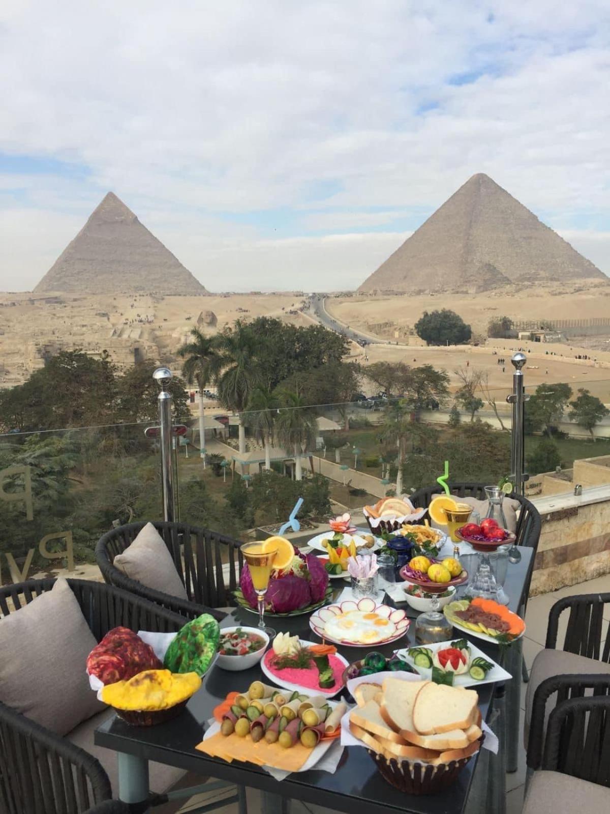 Steps In Pyramids View Hotel Kafrat al Jabal Ngoại thất bức ảnh